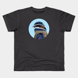 Whiskered Treeswift Kids T-Shirt